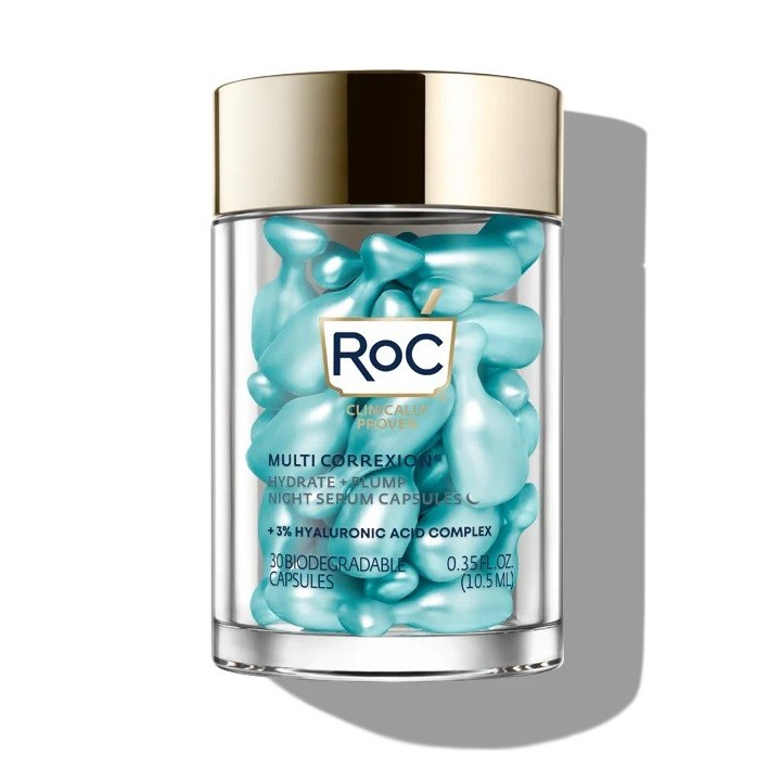 RoC’s MULTI CORREXION® Hydrate + Plump Serum Capsules