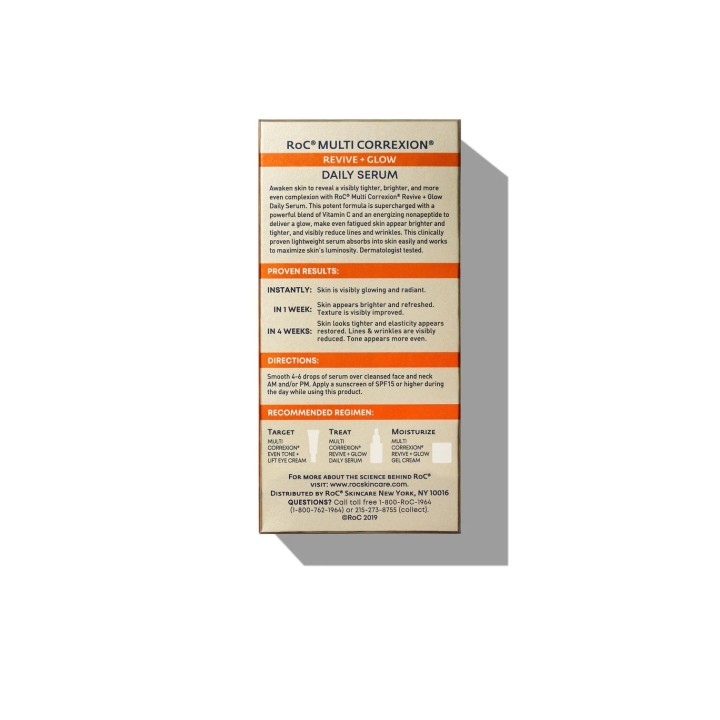 RoC’s MULTI CORREXION® Revive And Glow Daily Serum