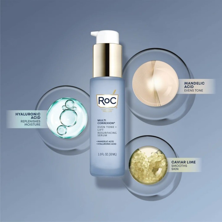 RoC’s MULTI CORREXION® Even Tone + Lift Resurfacing Serum