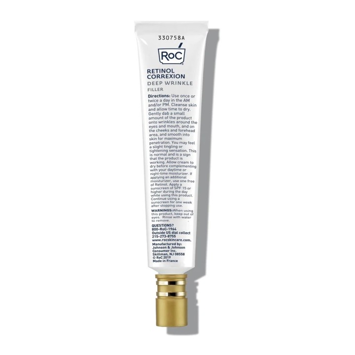 RoC's RETINOL CORREXION® Deep Wrinkle Filler