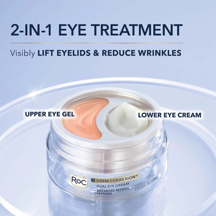 RoC's DERM CORREXION®️ Dual Eye Cream