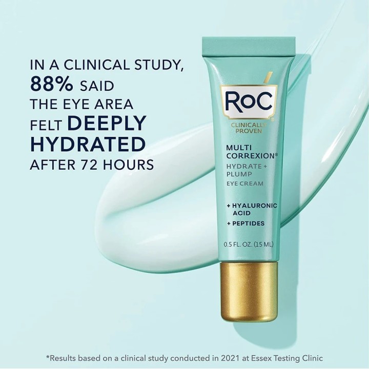 RoC's MULTI CORREXION® Hydrate + Plump Eye Cream