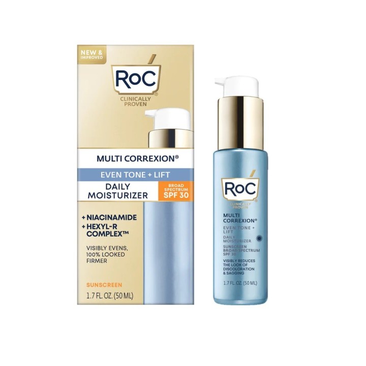 RoC's MULTI CORREXION® Even Tone + Lift Daily Moisturizer SPF 30