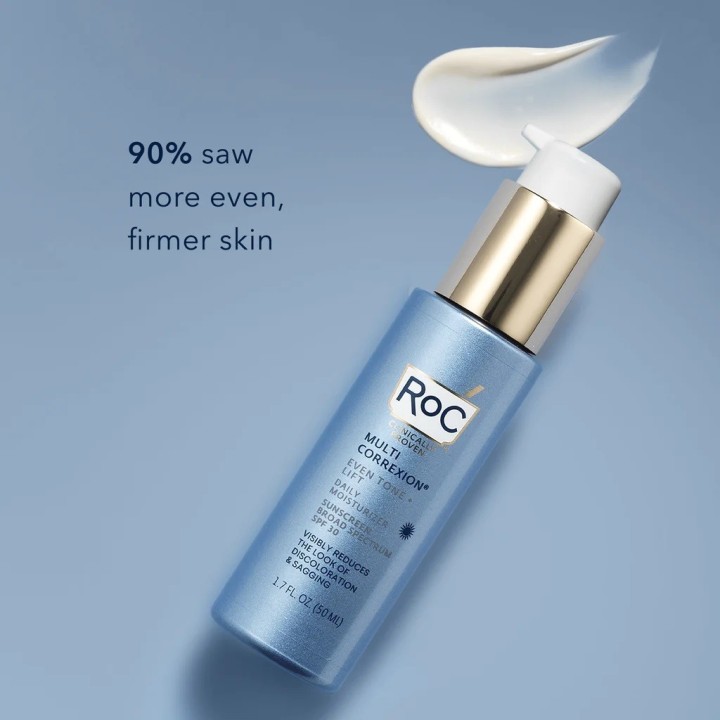 RoC's MULTI CORREXION® Even Tone + Lift Daily Moisturizer SPF 30