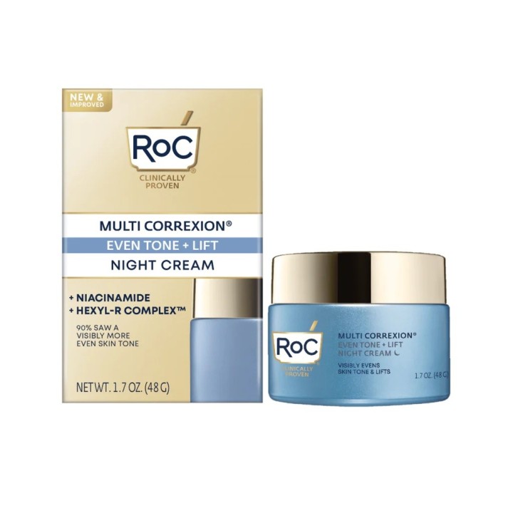 RoC's MULTI CORREXION® Even Tone + Lift Night Cream