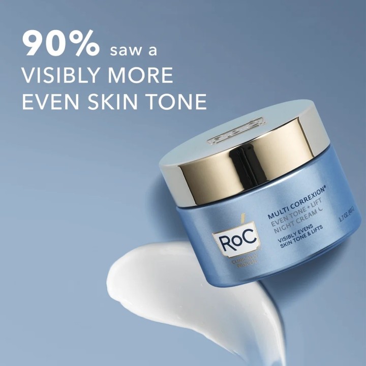 RoC's MULTI CORREXION® Even Tone + Lift Night Cream