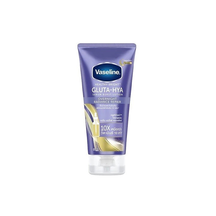 Vaseline® Gluta-Hya Serum Burst Lotion Overnight Radiance Repair