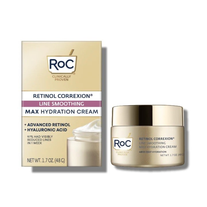 RoC's RETINOL CORREXION® Line Smoothing Max Hydration Cream