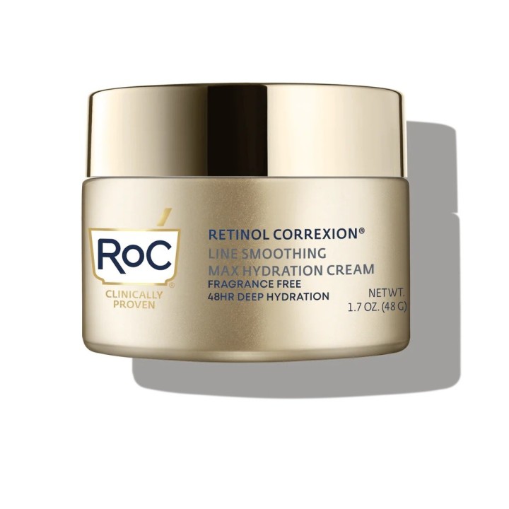 RoC's RETINOL CORREXION® Line Smoothing Max Hydration Cream Fragrance Free