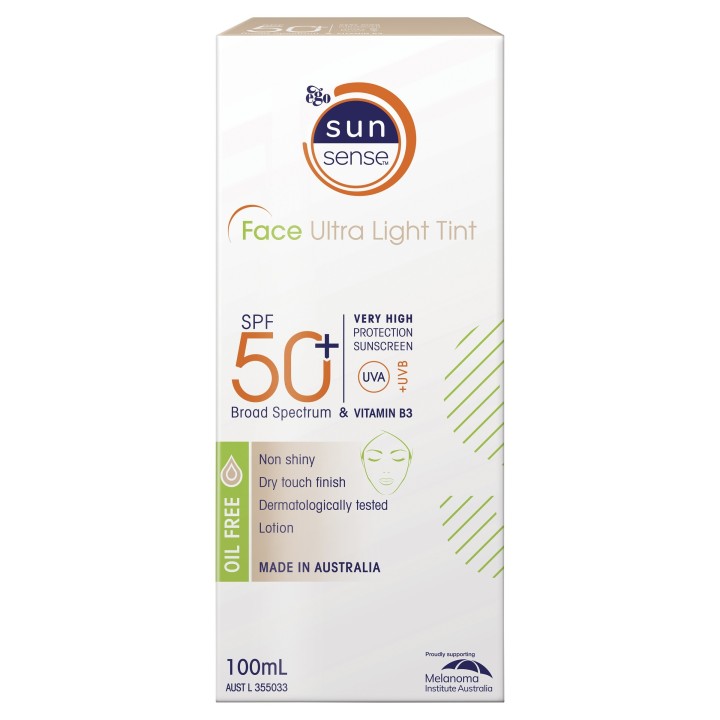 SunSense Face Ultra Light Tint SPF 50+
