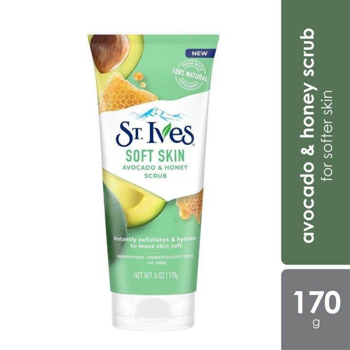 St. Ives Soft Skin Avocado & Honey Face Scrub