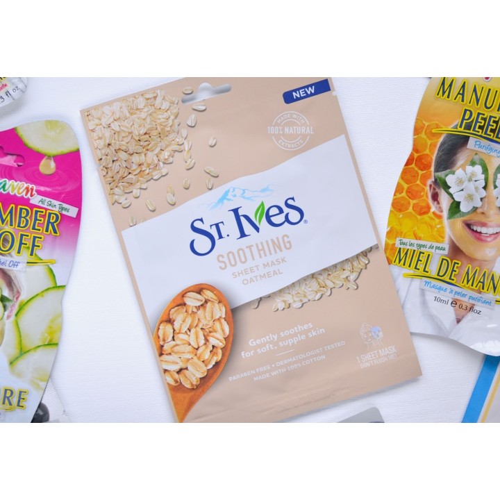 St. Ives Soothing Oatmeal Sheet Mask