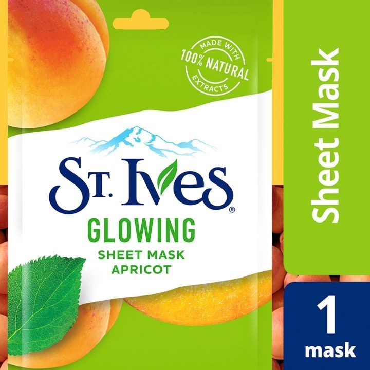 St. Ives Glowing Apricot Sheet Mask