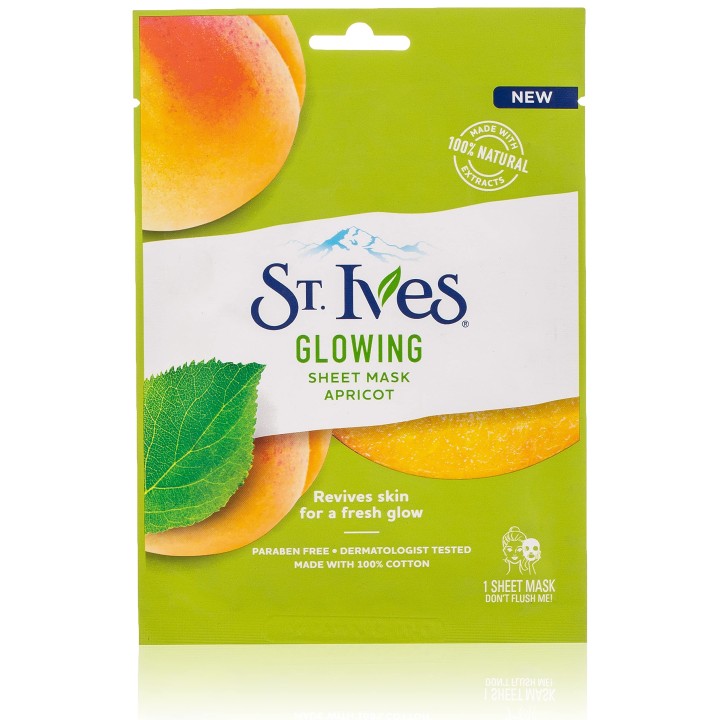 St. Ives Glowing Apricot Sheet Mask