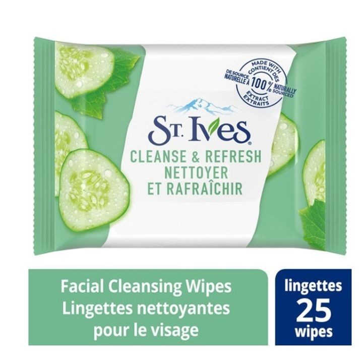 St. Ives Cleanse & Refresh Cucumber Wipes