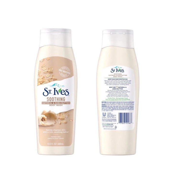 St. Ives Soothing Oatmeal & Shea Butter Body Wash