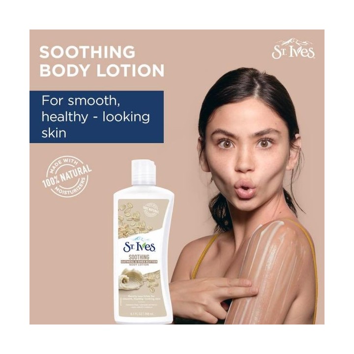 st. ives Soothing Oatmeal & Shea Butter Body Lotion