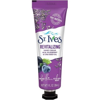st. ives Revitalizing Hand Cream Acai, Blueberry And Chia Seed Oil