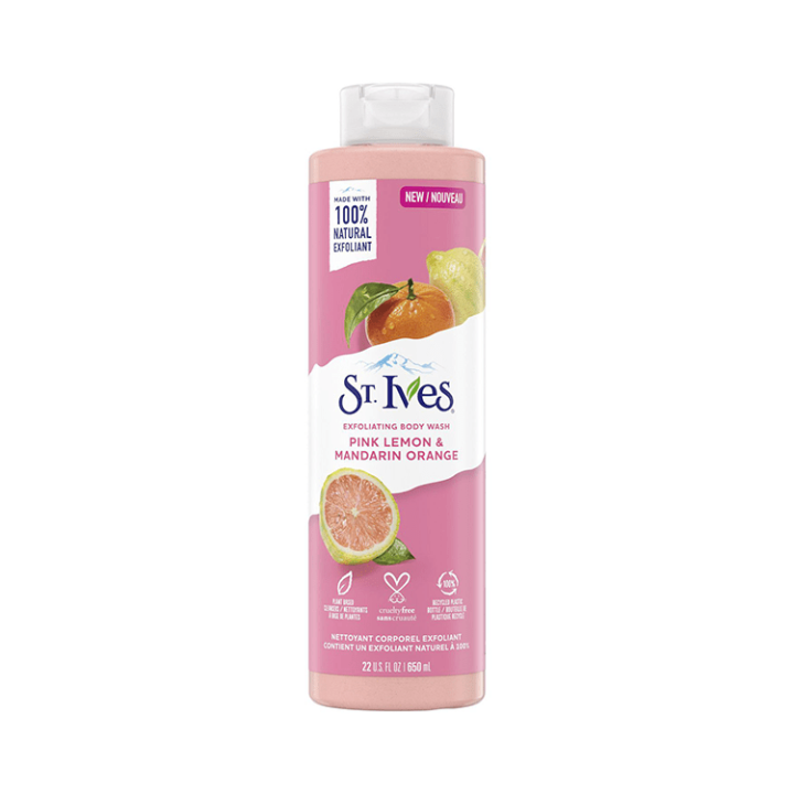 St. Ives Radiant Pink Lemon & Mandarin Orange Body Wash