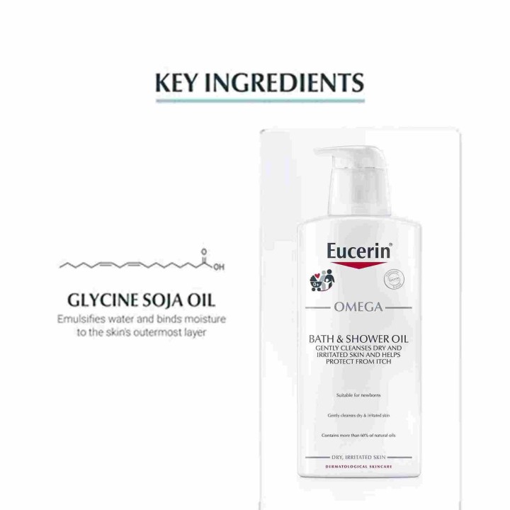 Eucerin OMEGA Bath and Shower Oil