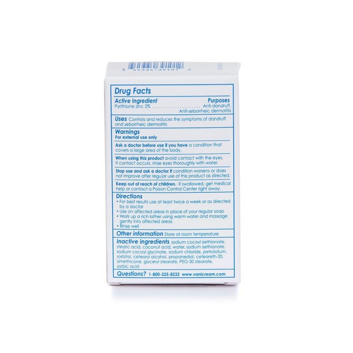 VANICREAM™ Z-Bar Medicated Cleansing Bar