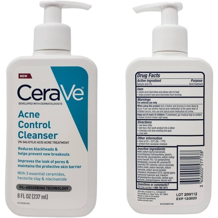 CeraVe Acne Control Cleanser