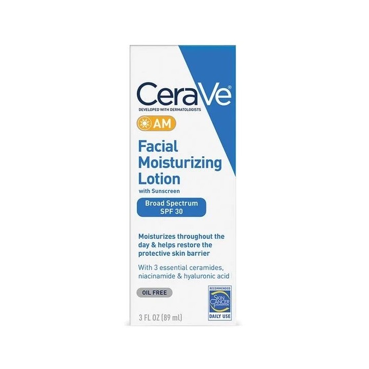 CeraVe AM Facial Moisturizing Lotion with Sunscreen