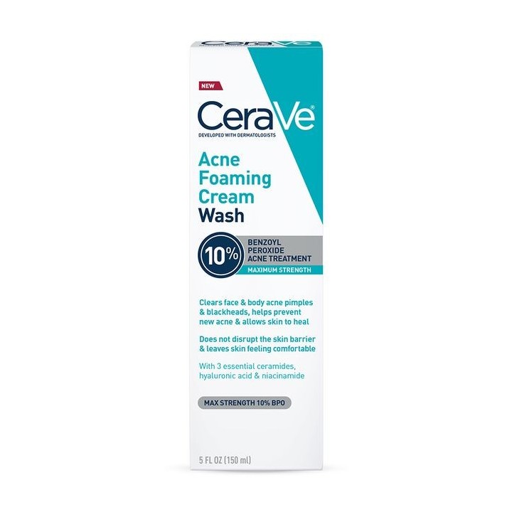 CeraVe Acne Foaming Cream Wash