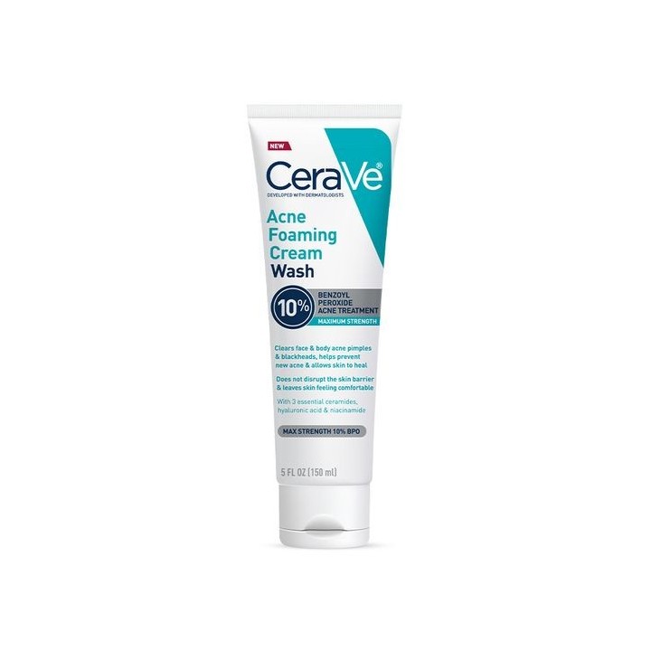 CeraVe Acne Foaming Cream Wash