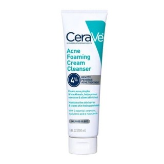 CeraVe Acne Foaming Cream Cleanser