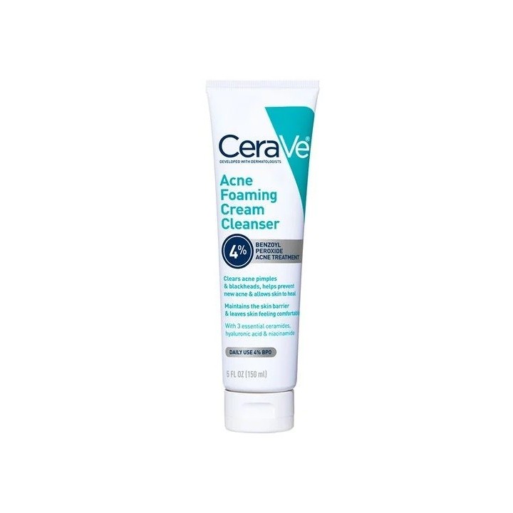 CeraVe Acne Foaming Cream Cleanser