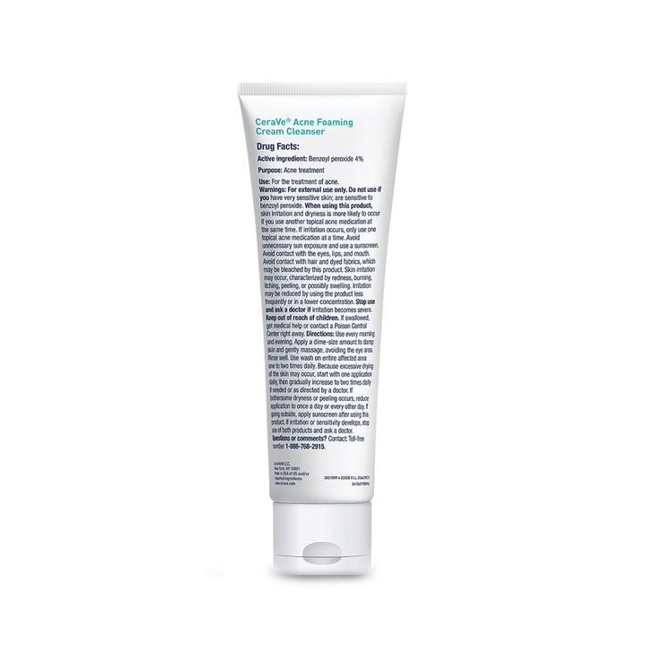 CeraVe Acne Foaming Cream Cleanser