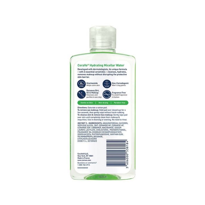 CeraVe Hydrating Micellar Water