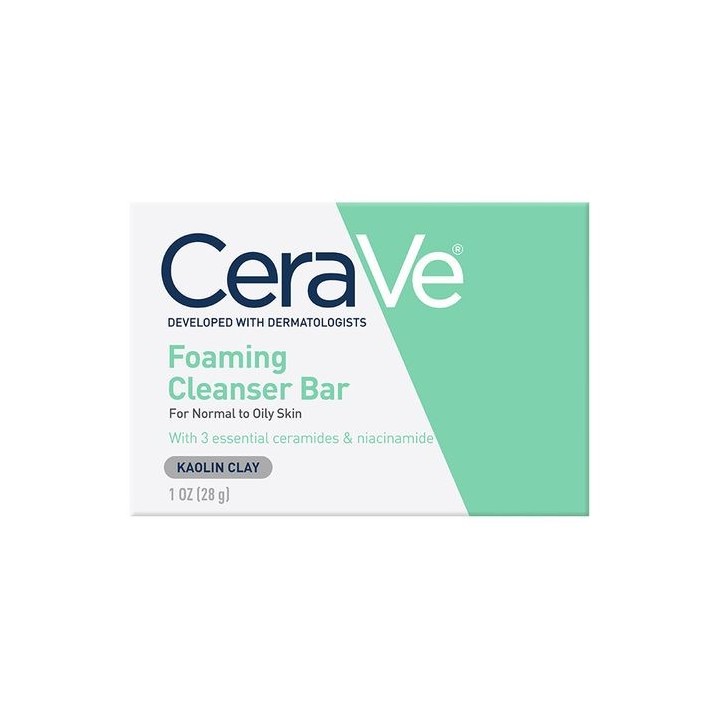 CeraVe Foaming Cleanser Bar