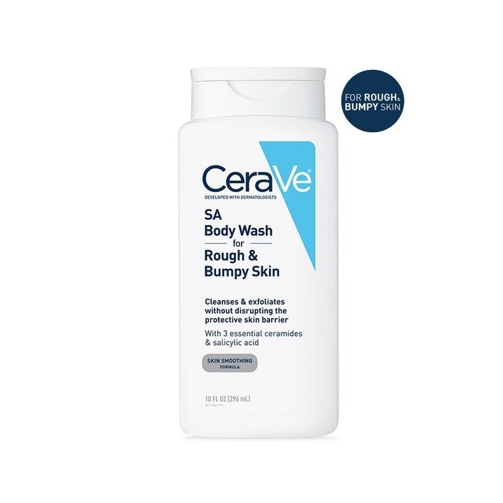 CeraVe SA Body Wash for Rough & Bumpy Skin