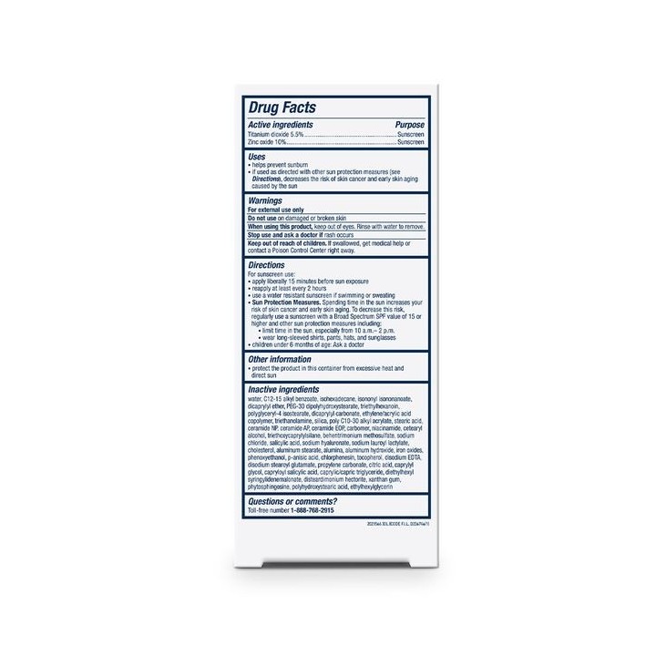 CeraVe Hydrating Mineral Sunscreen SPF 30 Face Sheer Tint