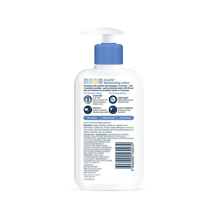 CeraVe Baby Moisturizing Lotion
