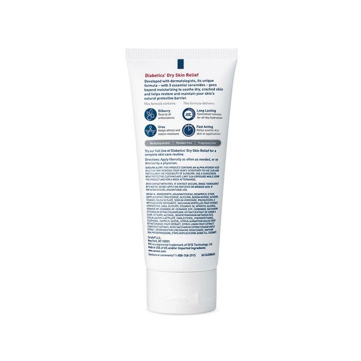 CeraVe Diabetics Dry Skin Relief Hand and Foot Cream