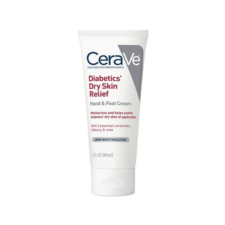 CeraVe Diabetics Dry Skin Relief Hand and Foot Cream