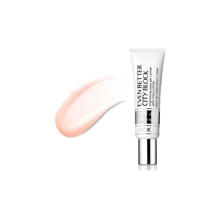 Clinique Even Better™ City Block™ Brightening Aqua Gel + Anti-Pollution Primer SPF 45/PA+++