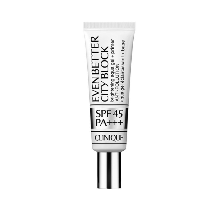 Clinique Even Better™ City Block™ Brightening Aqua Gel + Anti-Pollution Primer SPF 45/PA+++