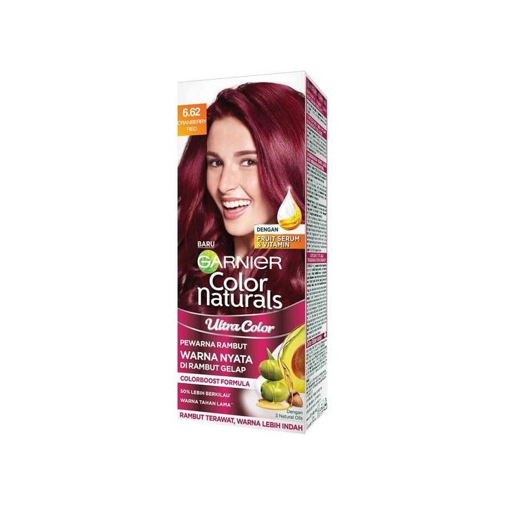 Garnier Color Naturals Ultra Color 6.62 Cranberry Red Kit