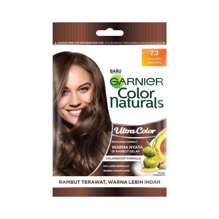 Garnier Color Naturals Ultra Color 7.3 Golden Brown Sachet