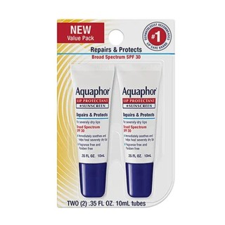 Aquaphor® Lip Protectant + SPF (Dual Pack)