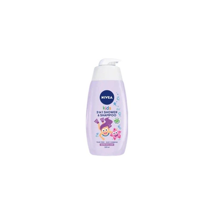 KIDS 2IN1 SHOWER & SHAMPOO SPARKLE BERRY