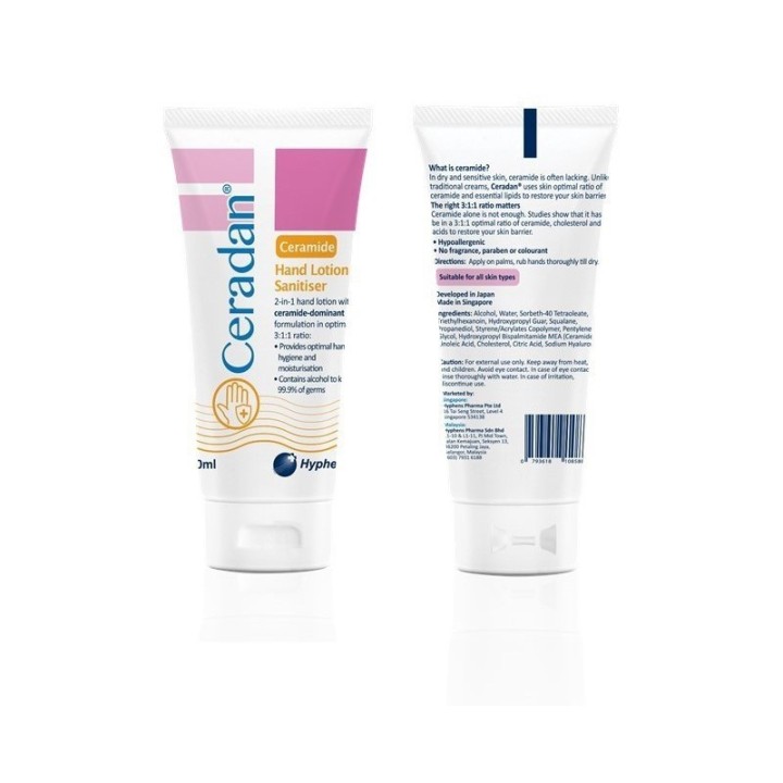Ceradan® Hand Lotion Sanitiser