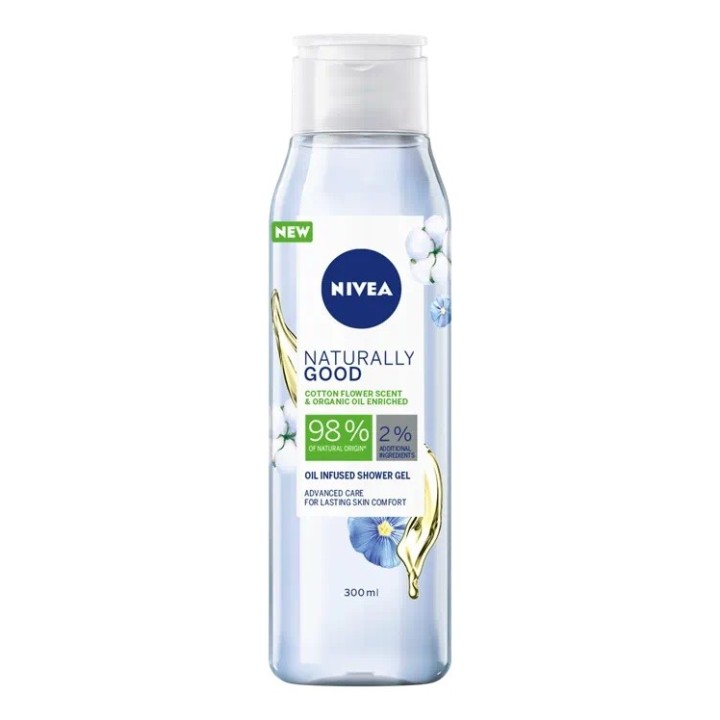 COTTON FLOWER SCENT & ORGANIC OIL SHOWER