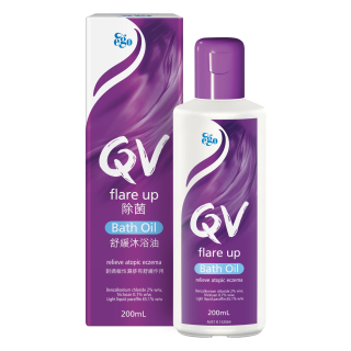 QV Flare Up Bath Oil