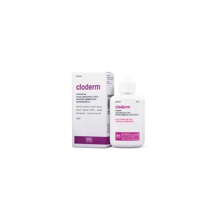 CLODERM Scalp Application