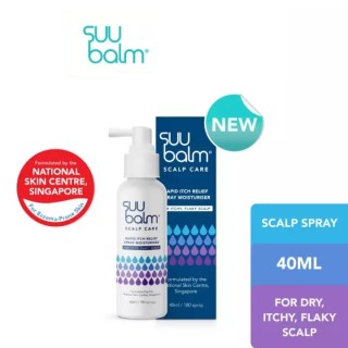 Suu Balm Rapid Itch Relief Scalp Spray Moisturiser (40ml)